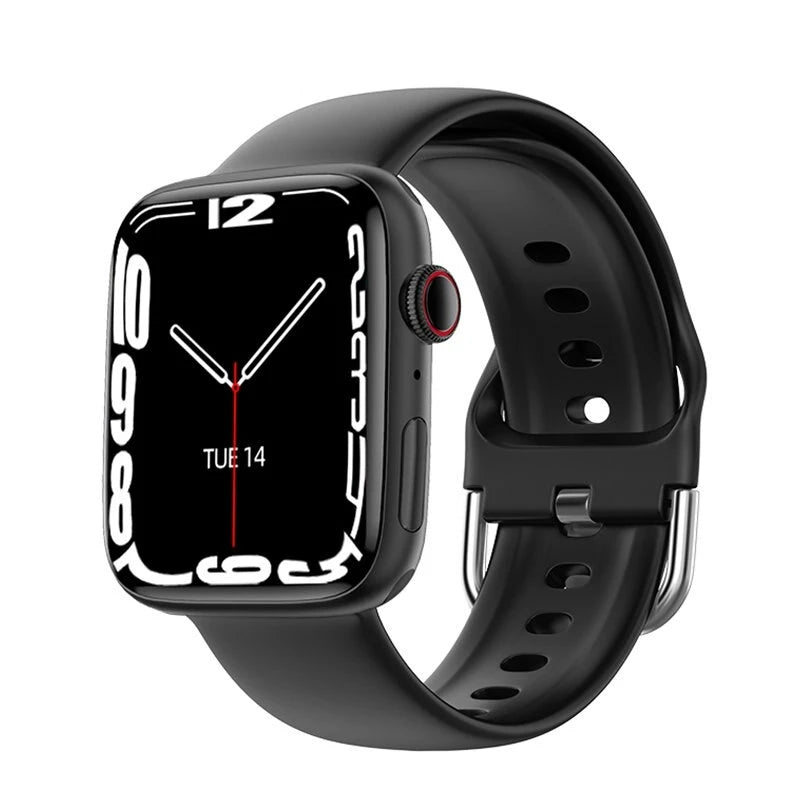 Smart Watch Wireless Charging Smartwatch Bluetooth Calls Men Women Watches Fitness Bracelet Custom Watch Face