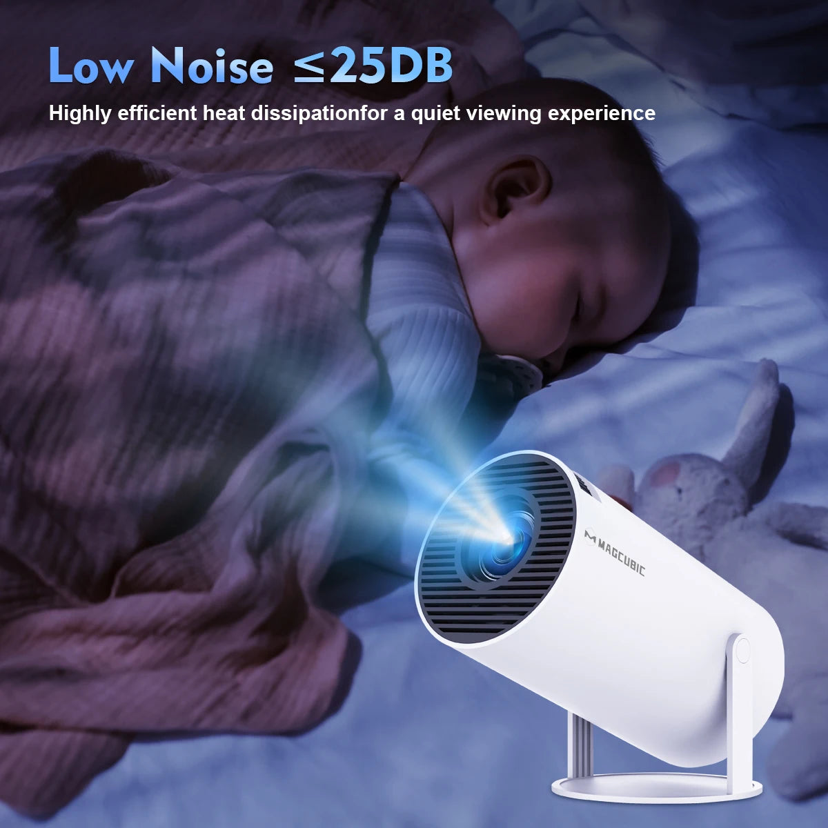 Projector 4k 1280 *720P Portable