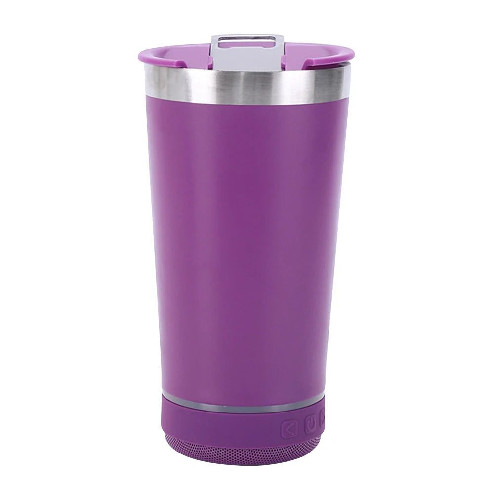 Portable Music Cup with Stainless Steel Bottle Opener Wireless Bluetooth Audio Speaker