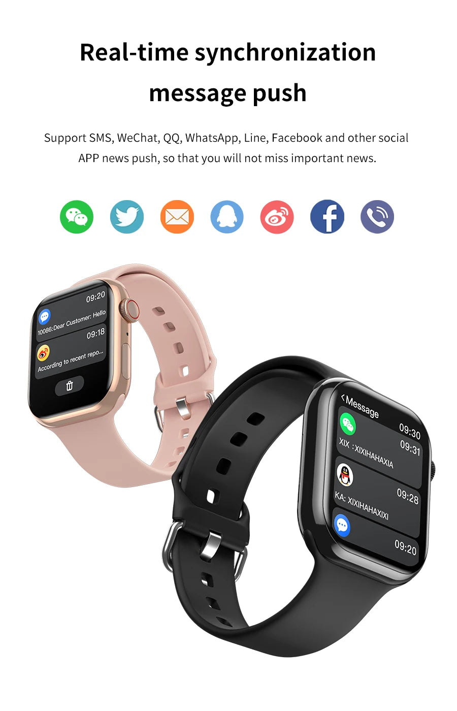 Smart Watch Wireless Charging Smartwatch Bluetooth Calls Men Women Watches Fitness Bracelet Custom Watch Face