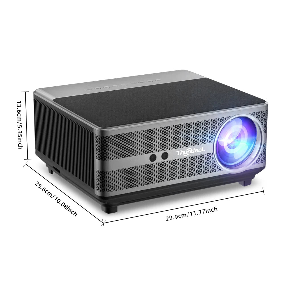 ThundeaL Full HD 1080P Projector TD98 WiFi LED 2K 4K