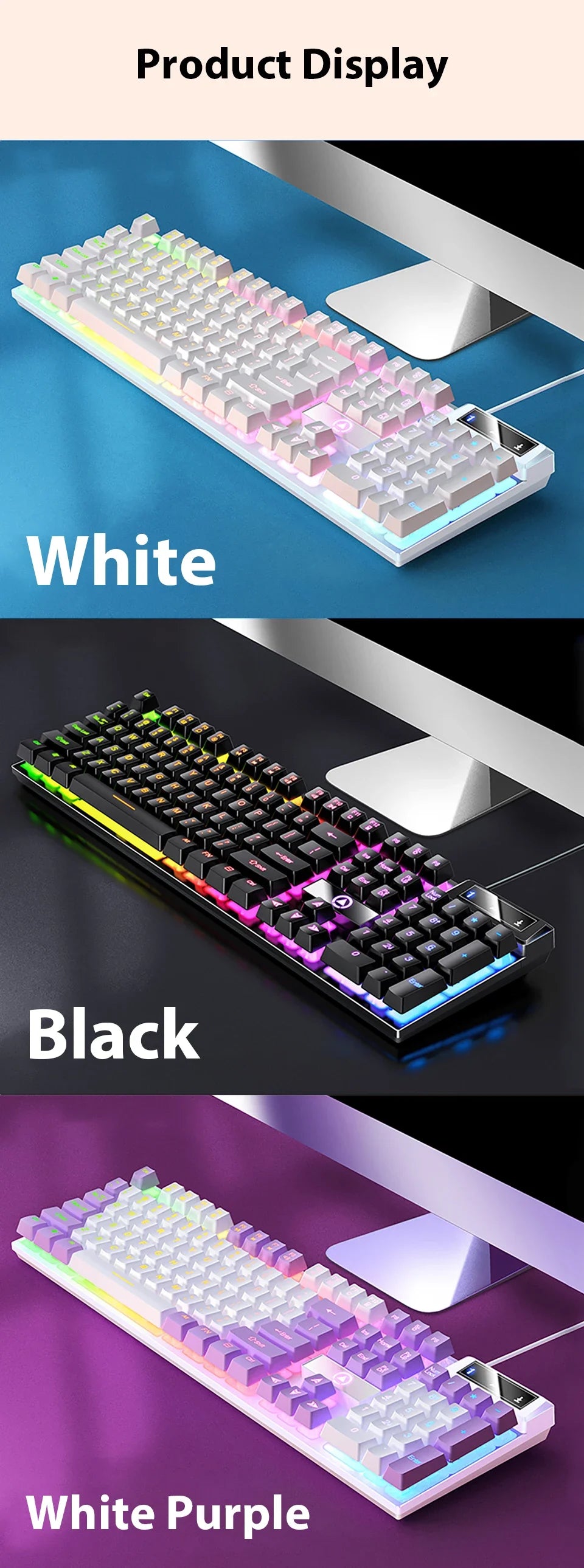 Keyboard Mechanical K500 Wired Gaming