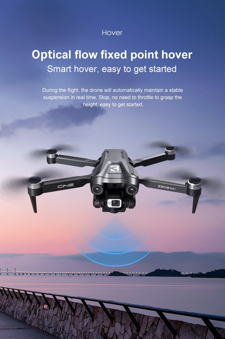 Drone Z908 Pro max 8k GPS Dual Camera