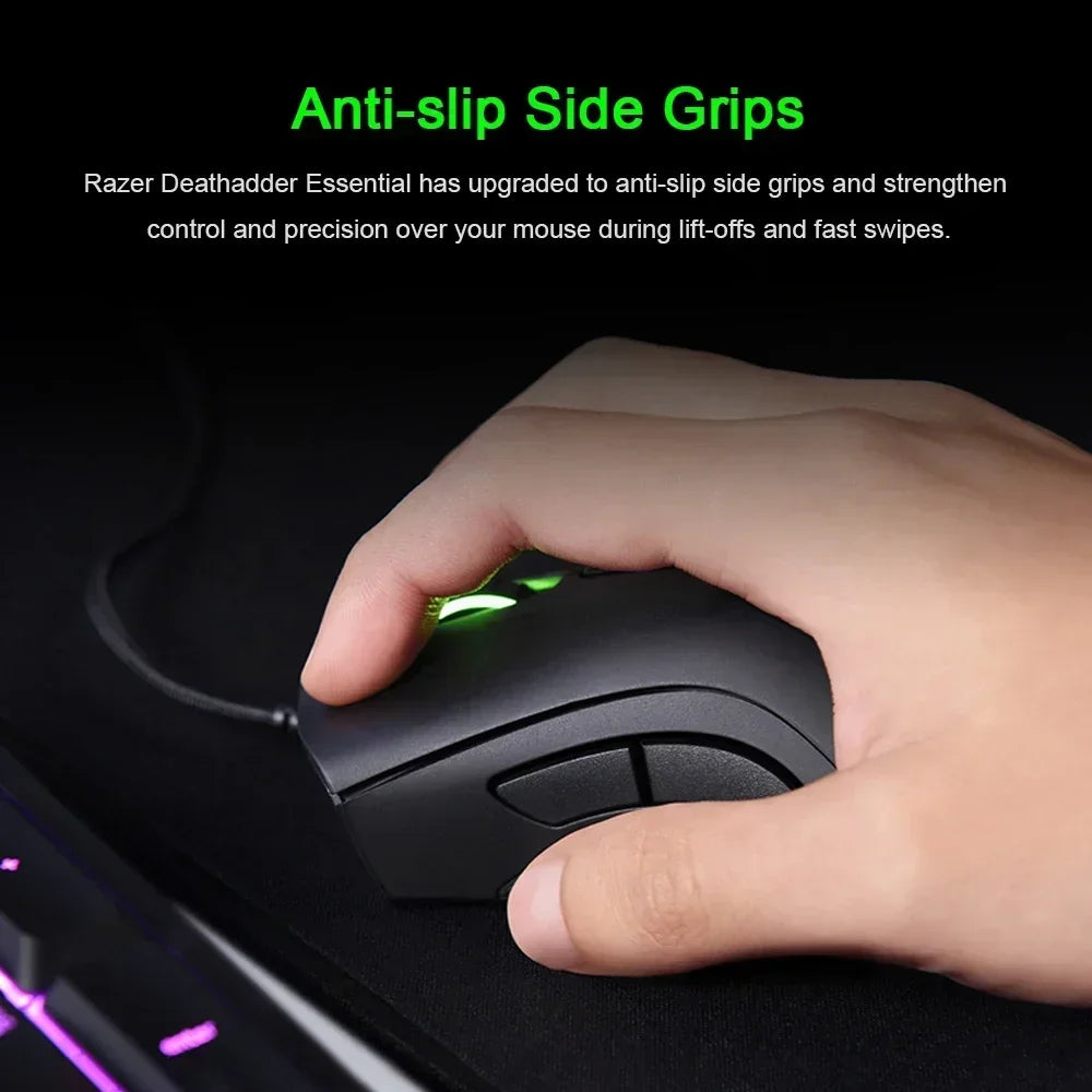 Original Razer DeathAdder Essential Wired Gaming Mouse