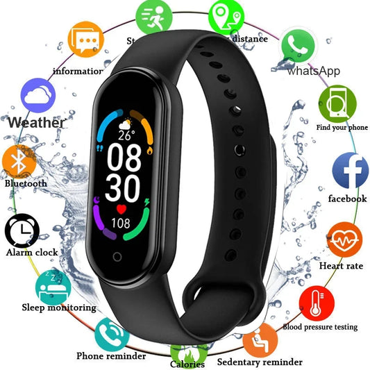 M6 Smart Watch Fitness Sports