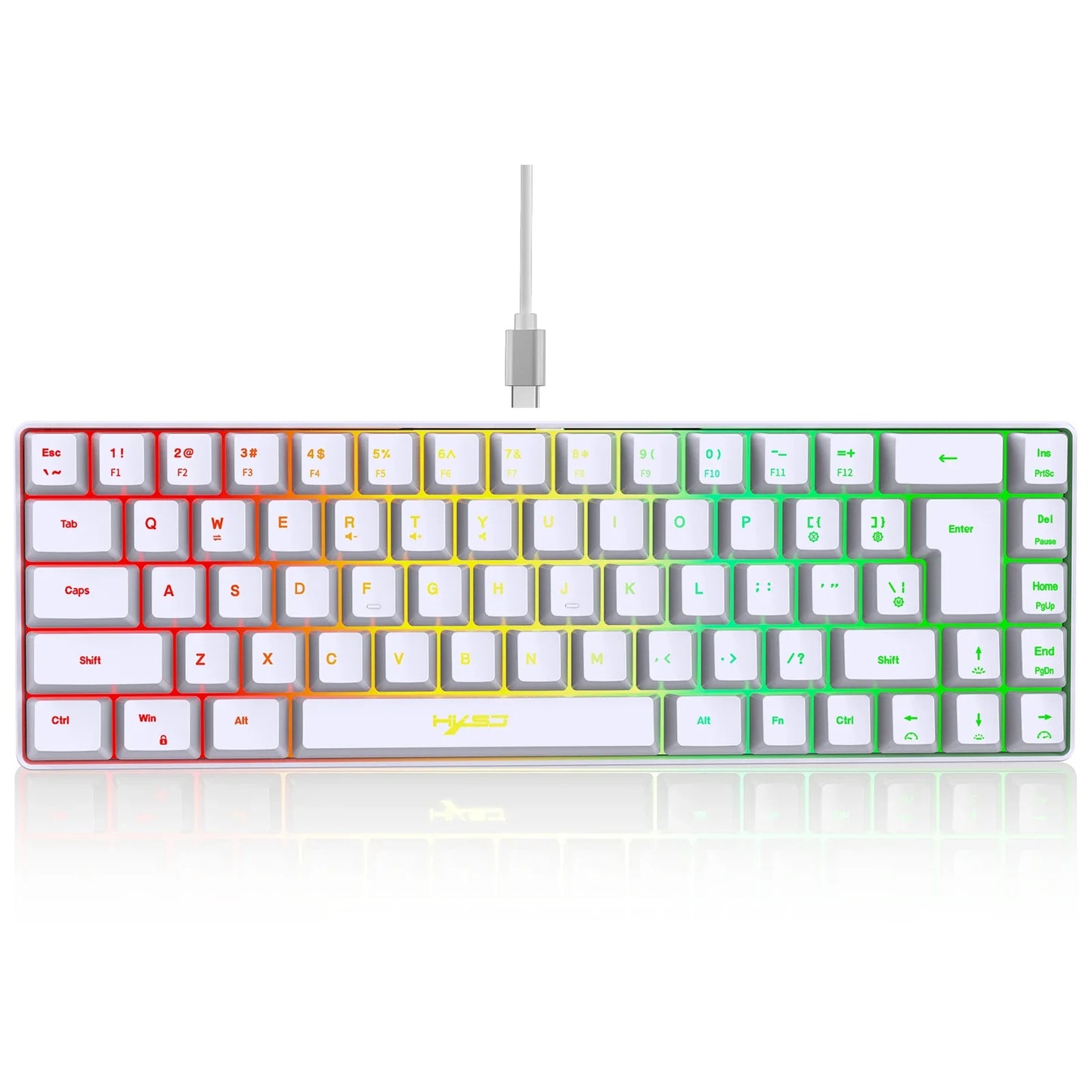 K68 RGB Streamer Mini Gaming Keyboard 19-Key