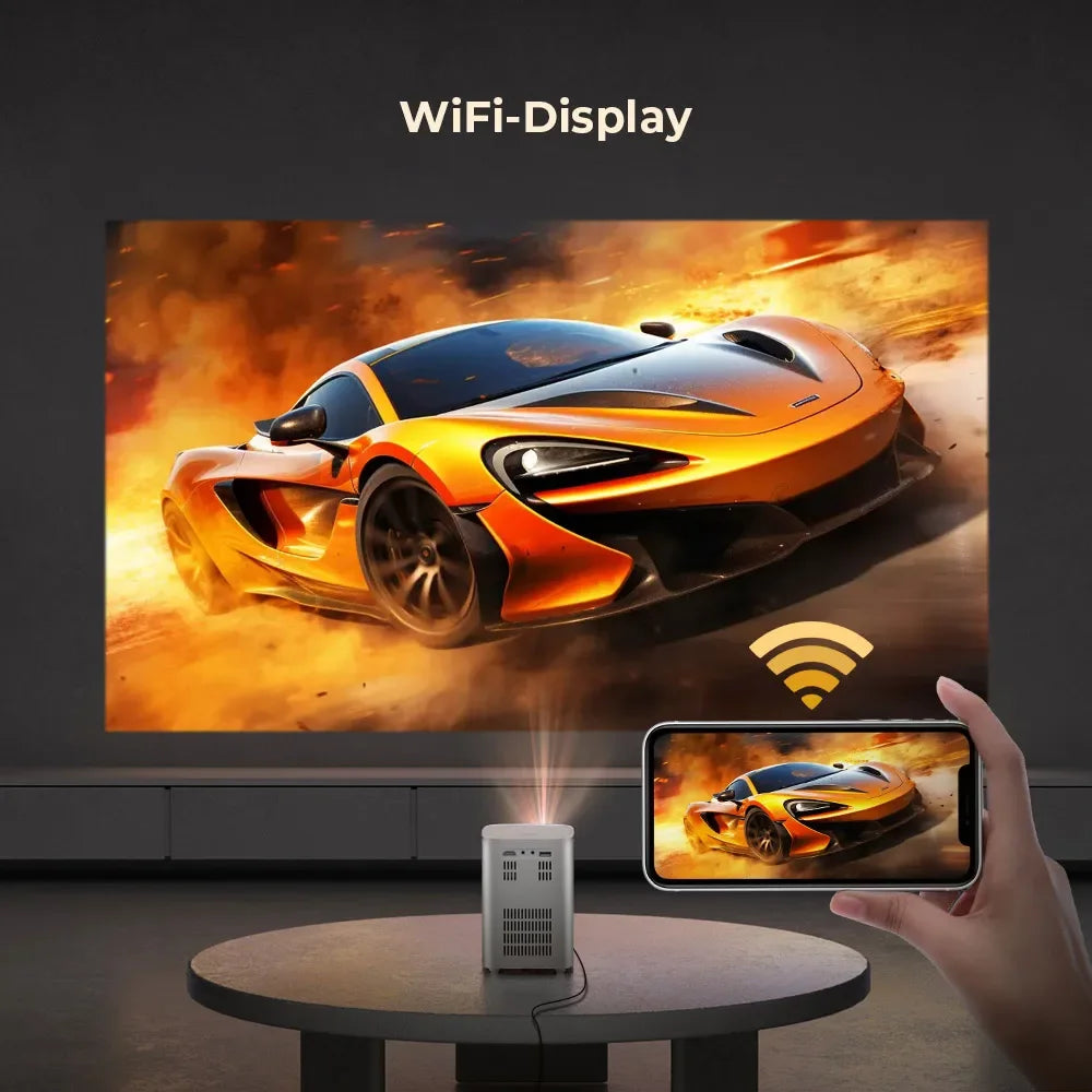 Mini Projector Smart Android 11.0 Wifi Full HD 1080P LED