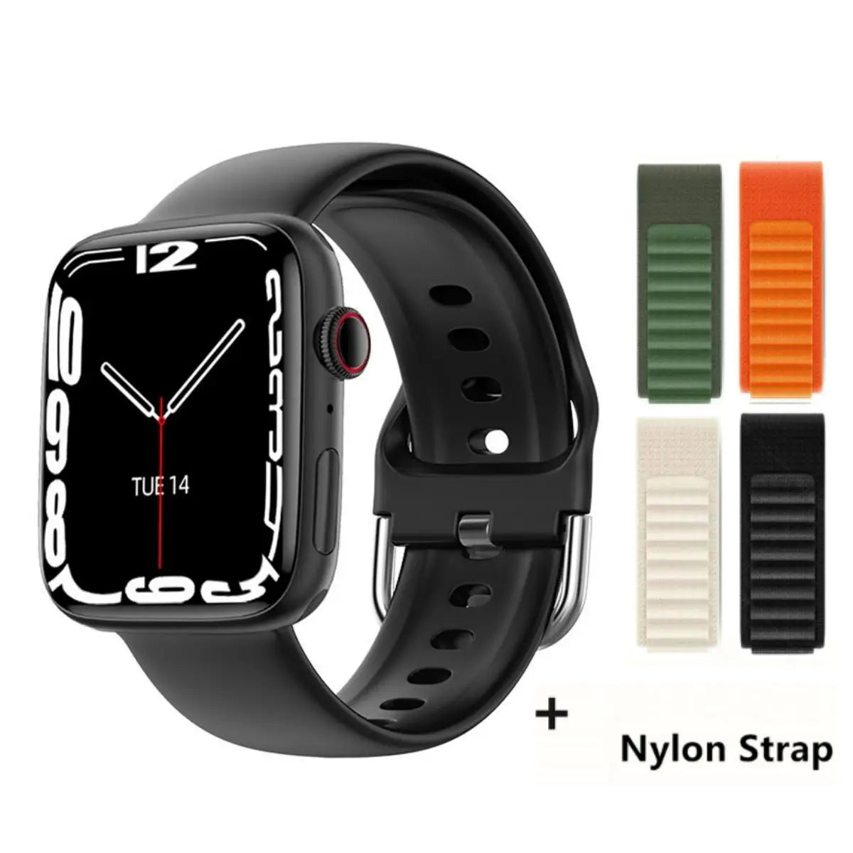 Smart Watch Wireless Charging Smartwatch Bluetooth Calls Men Women Watches Fitness Bracelet Custom Watch Face