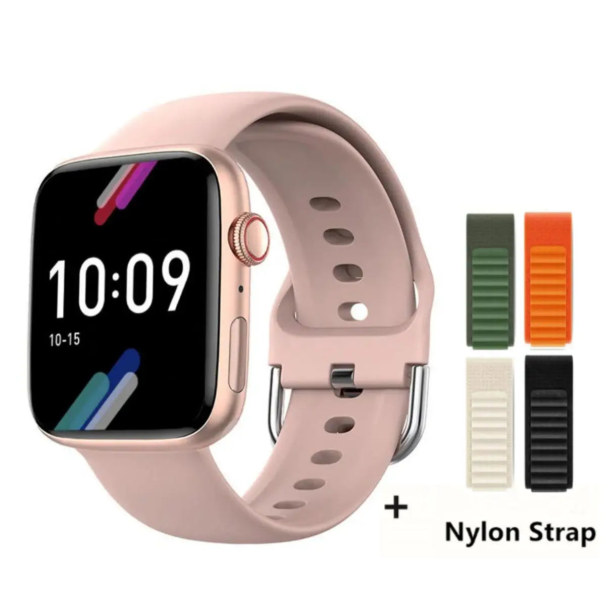 Smart Watch Wireless Charging Smartwatch Bluetooth Calls Men Women Watches Fitness Bracelet Custom Watch Face