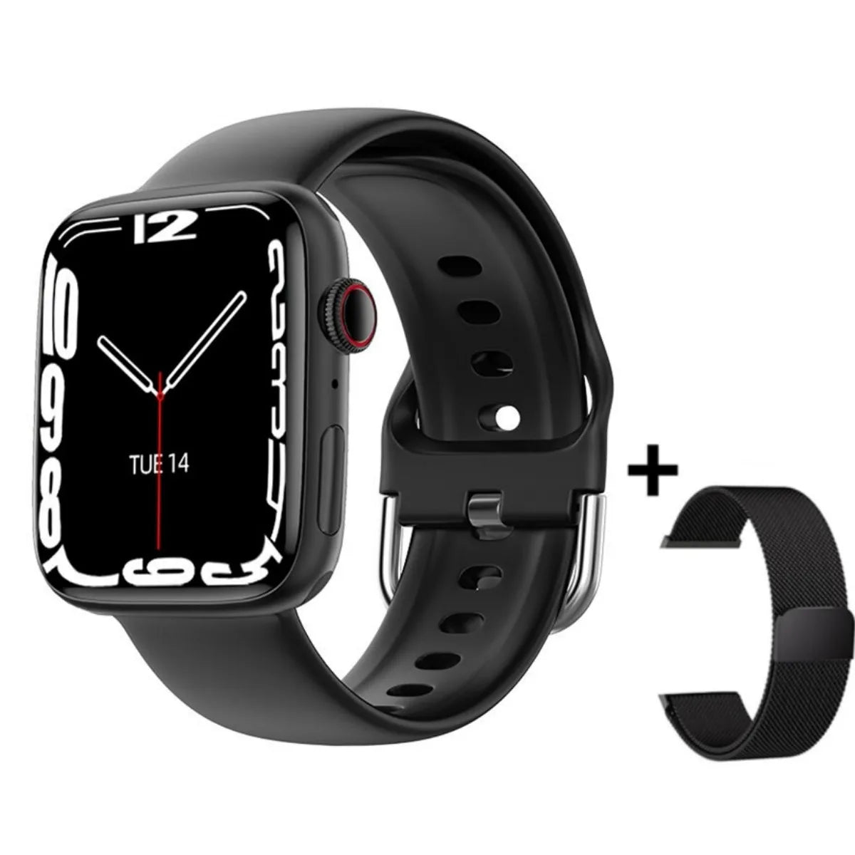 Smart Watch Wireless Charging Smartwatch Bluetooth Calls Men Women Watches Fitness Bracelet Custom Watch Face