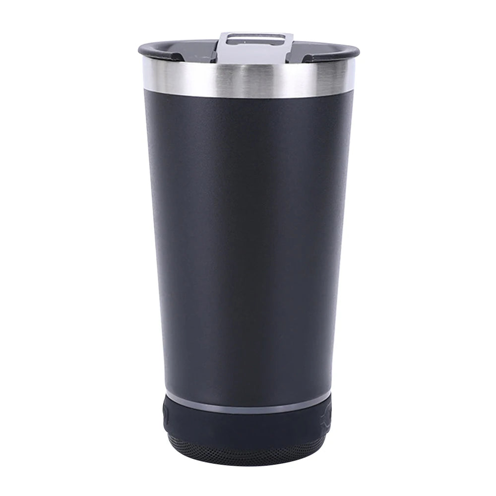 Portable Music Cup with Stainless Steel Bottle Opener Wireless Bluetooth Audio Speaker