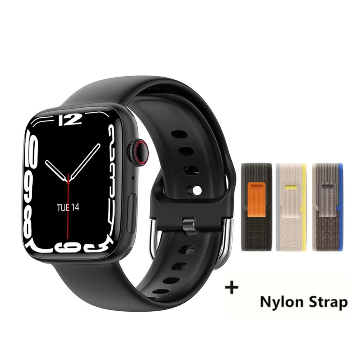 Smart Watch Wireless Charging Smartwatch Bluetooth Calls Men Women Watches Fitness Bracelet Custom Watch Face