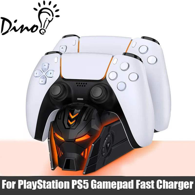 Dual Fast Charger for PS5 Wireless Controller Stand for Sony PlayStation 5