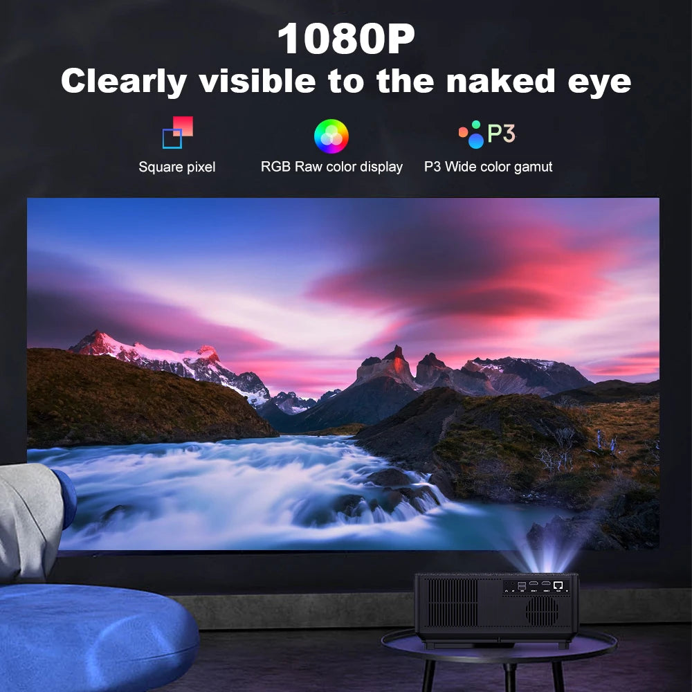 ThundeaL Full HD 1080P Projector TD98 WiFi LED 2K 4K