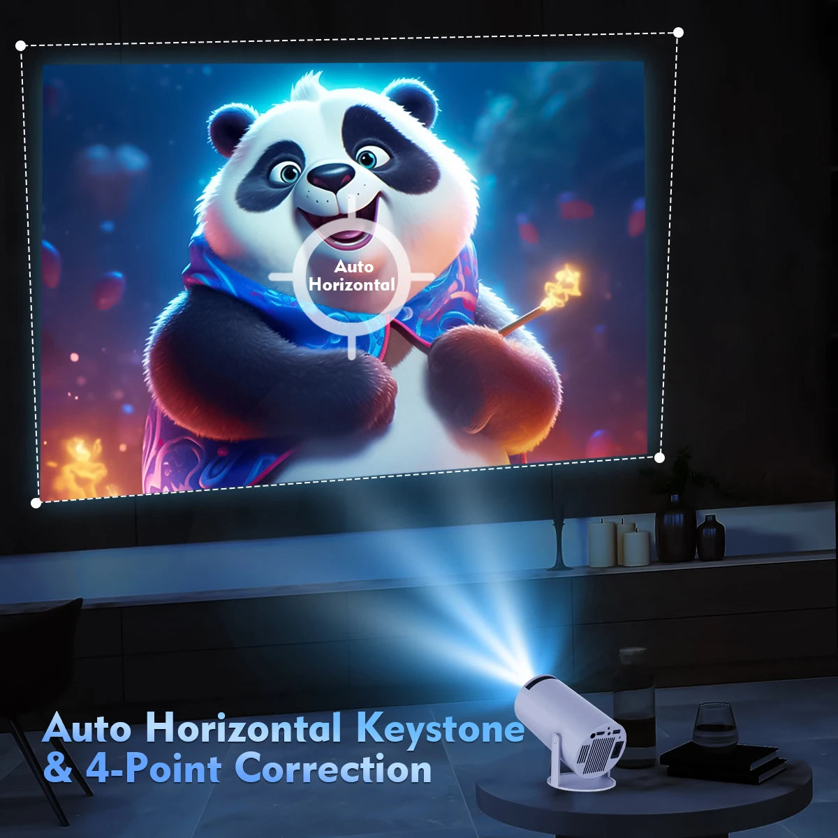 Projector 4k 1280 *720P Portable