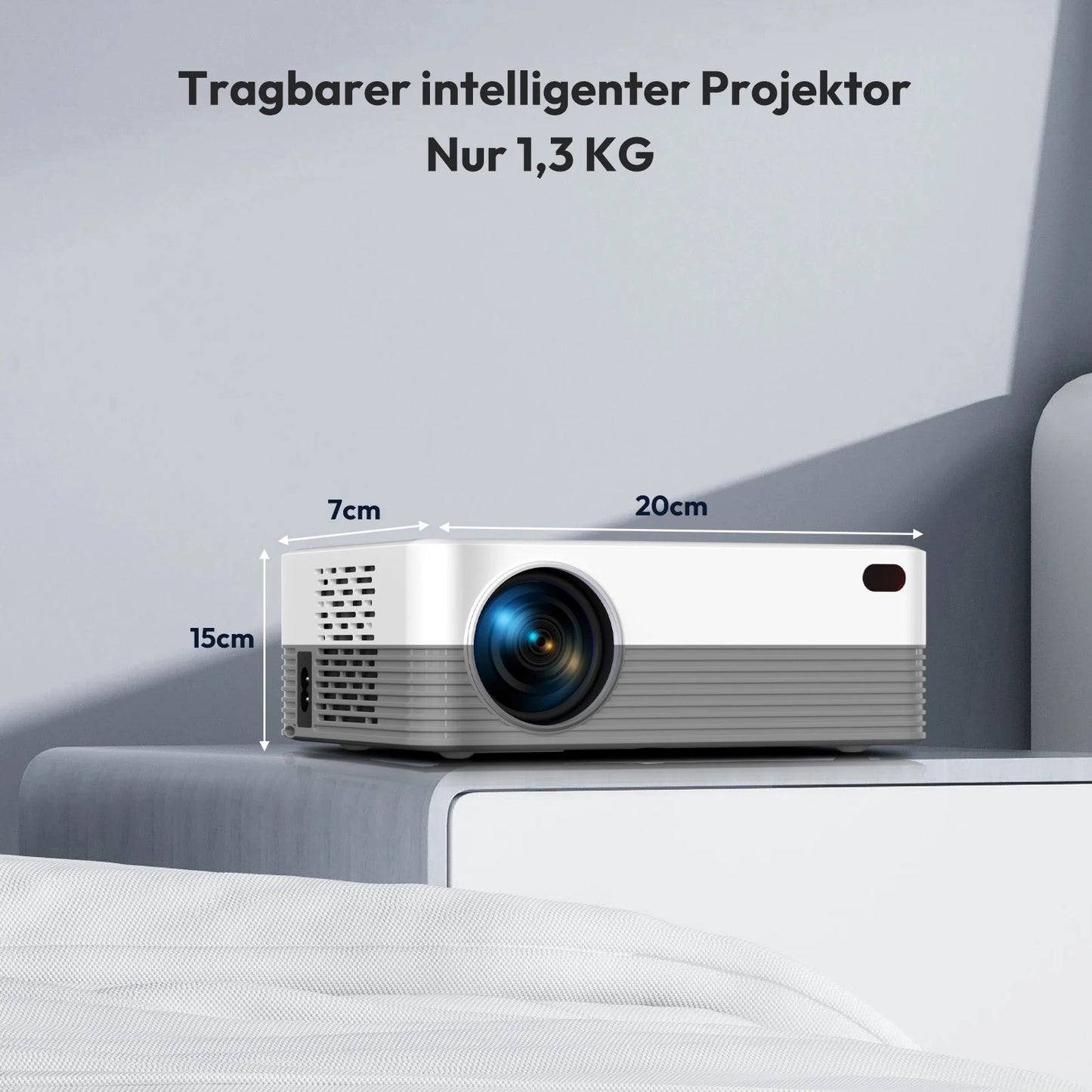 Projector Full HD 2.4G 5G WiFi