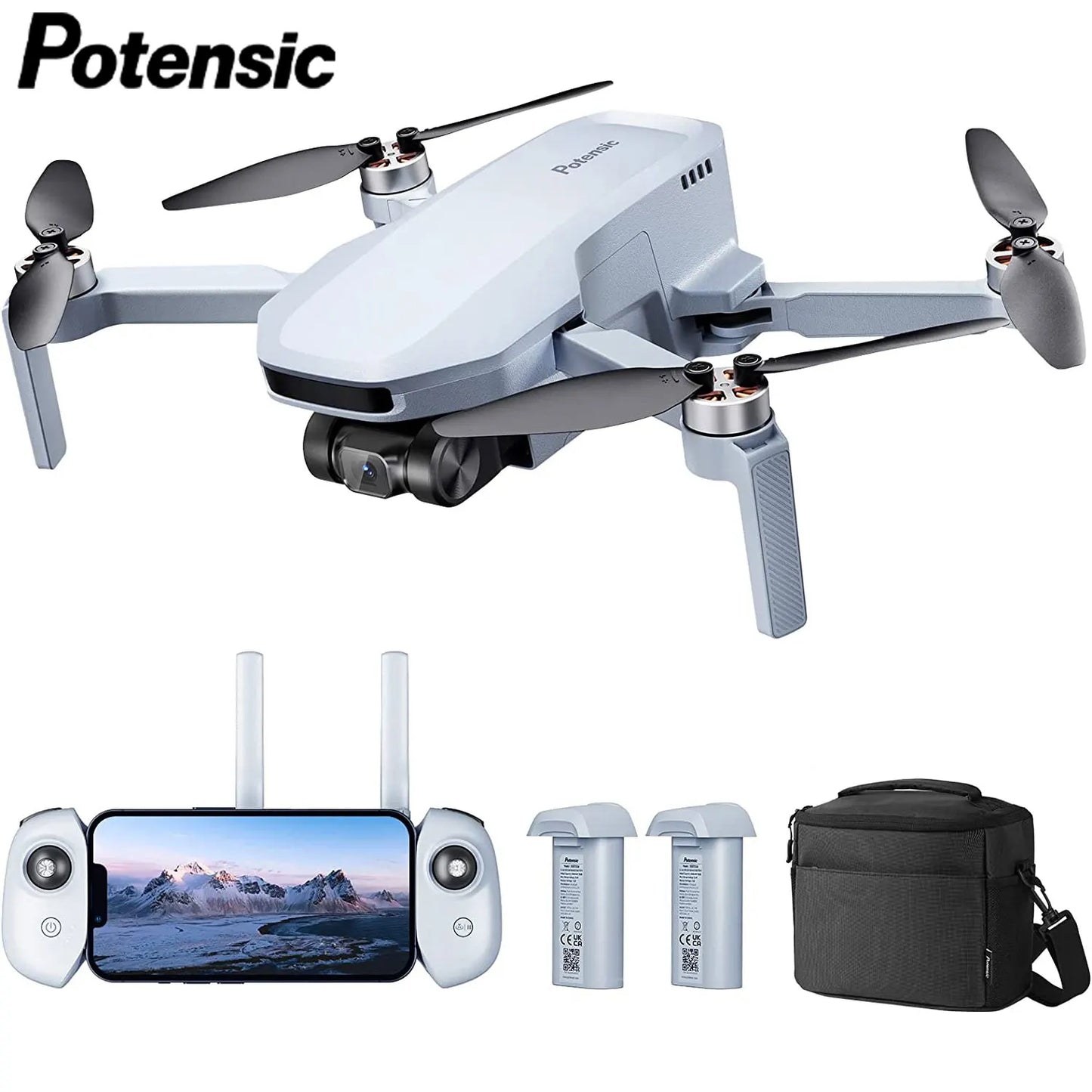 Potensic C0 Single Axis Gimbal 4K GPS Drones