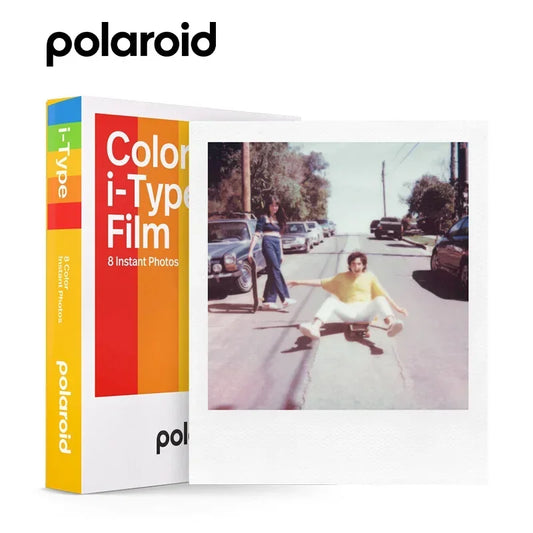 Polaroid Itype Colored White Edges Color I-Type Film